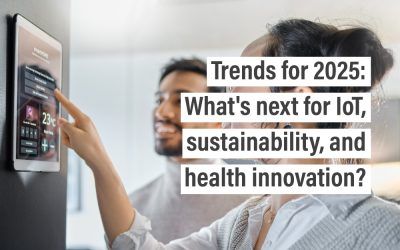 Trends for 2025: What’s next for IoT, sustainability, and health innovation?